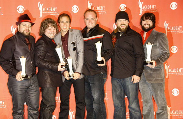 Zac Brown Band<br>44th Annual Academy Of Country Music Awards - Press Room