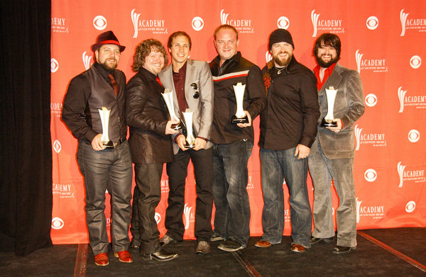 Zac Brown Band<br>44th Annual Academy Of Country Music Awards - Press Room