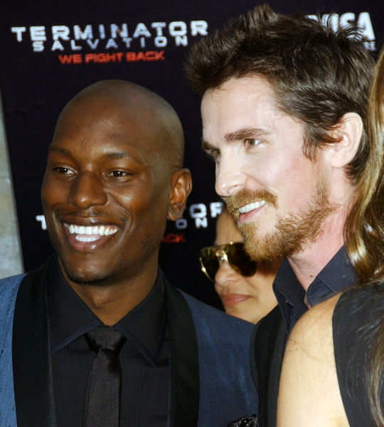 Christian Bale, Tyrese Gibson<br>