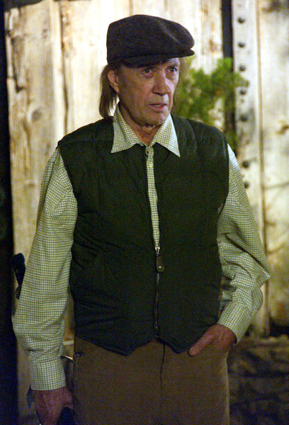 David Carradine<br>On The Set Of 