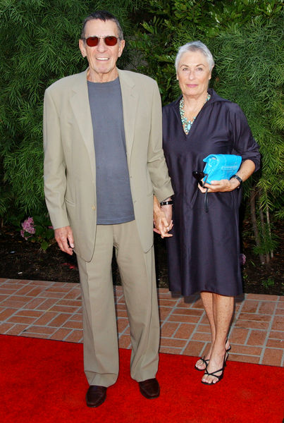 Leonard Nimoy, Susan Bay<br>35th Annual Saturn Awards - Arrivals