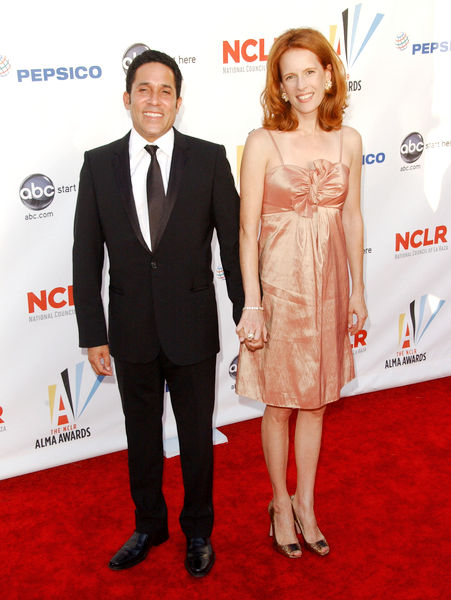 Oscar Nunez, Carla Nunez<br>2009 NCLR ALMA Awards - Arrivals