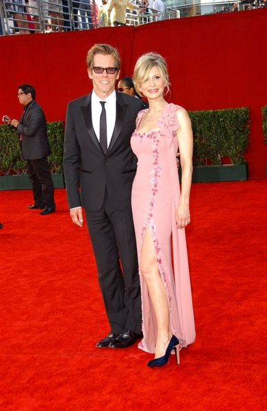 Kevin Bacon, Kyra Sedgwick<br>The 61st Annual Primetime Emmy Awards - Arrivals