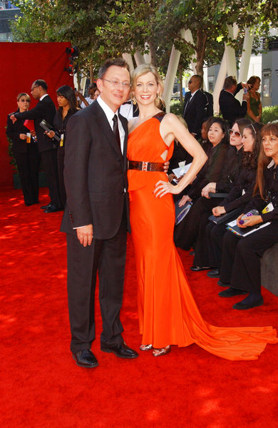 Carrie Preston, Michael Emerson<br>The 61st Annual Primetime Emmy Awards - Arrivals