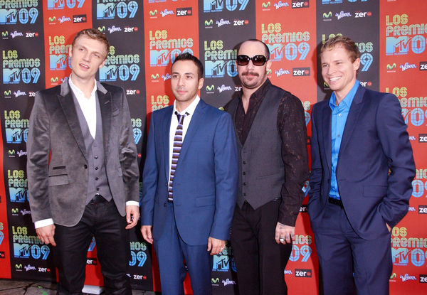 Backstreet Boys<br>2009 MTV Latin VMAs - Arrivals