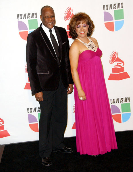 Johnny Ventura, Milly Quezada<br>The 10th Annual Latin GRAMMY Awards - Press Room
