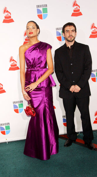 Natalia Jimenez, Angel Reyero<br>The 10th Annual Latin GRAMMY Awards - Arrivals