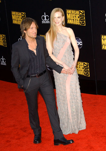 Keith Urban, Nicole Kidman<br>2009 American Music Awards - Arrivals