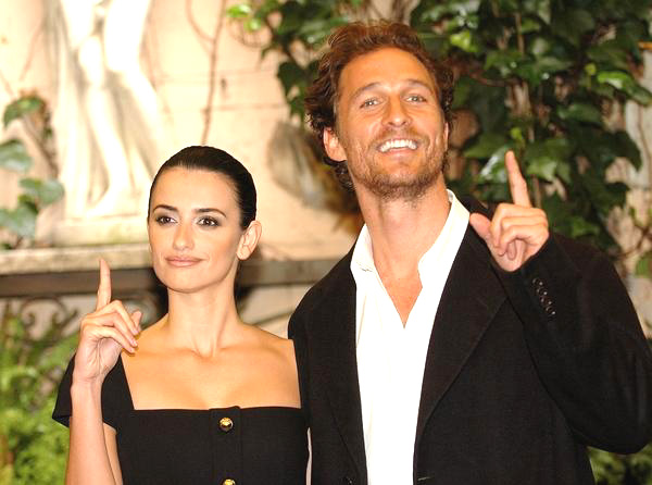 Penelope Cruz Matthew Mcconaughey. Matthew McConaughey, Penelope