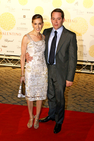 Sarah Jessica Parker, Matthew Broderick<br>Valentino Garavani Designer Exhibition - 'Valentino a Roma - 45 Years of Style' - Dinner