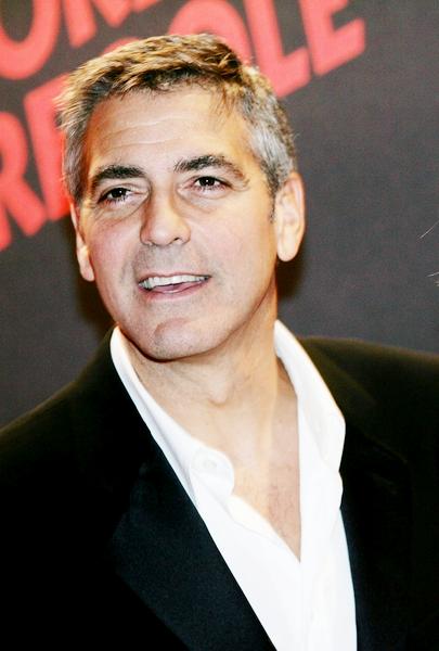 george clooney younger days. George Clooney Wants to Dye