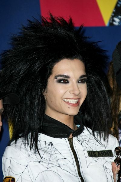 Bill Kaulitz, the lead singer of rock band Tokio Hotel, has his figure 