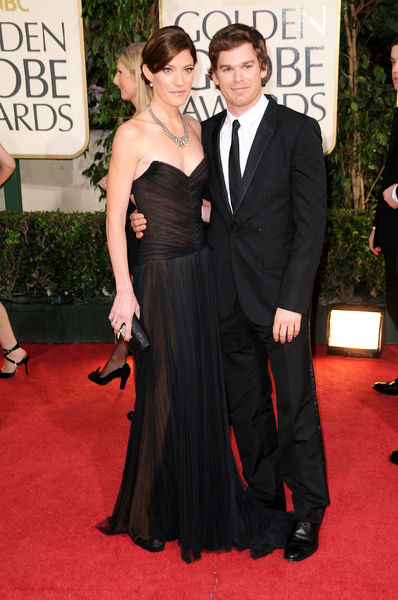 Jennifer Carpenter, Michael C. Hall<br>66th Annual Golden Globes - Arrivals