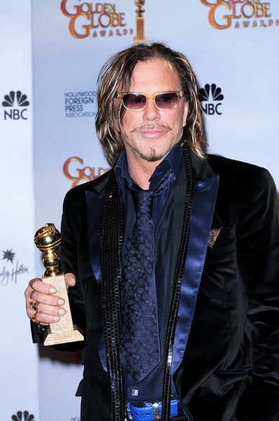 Mickey Rourke<br>66th Annual Golden Globes - Press Room