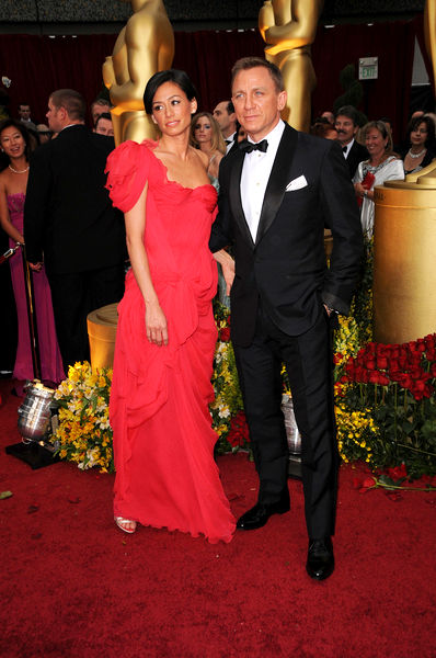 Daniel Craig, Satsuki Mitchell<br>81st Annual Academy Awards - Arrivals