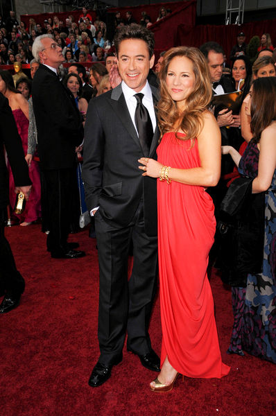 Robert Downey Jr., Susan Levin<br>81st Annual Academy Awards - Arrivals