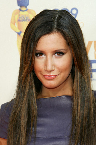 Disney actress-singer Ashley Tisdale has been caught on camera sporting a 