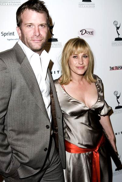 Thomas Jane, Patricia Arquette<br>The 57th Annual Primetime Emmy Awards Nominee Reception - Arrivals