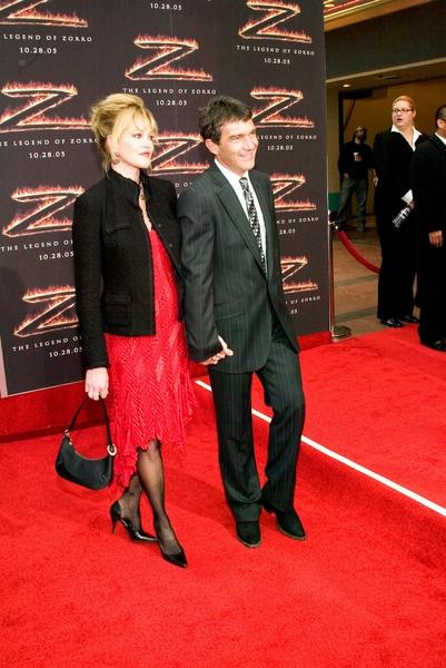 Antonio Banderas, Melanie Griffith<br>The Legend of Zorro Los Angeles Premiere - Red Carpet