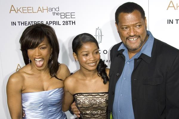 Angela Bassett, Laurence Fishburne, Keke Palmer<br>Akeelah and the Bee Los Angeles Premiere - Arrivals