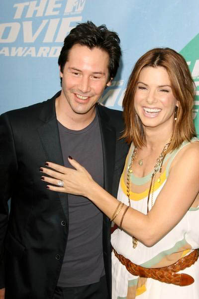 Keanu Reeves, Sandra Bullock<br>2006 MTV Movie Awards - Arrivals