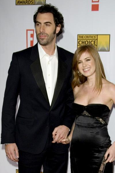 isla fisher and sacha baron cohen. Sacha Baron Cohen, Isla Fisher