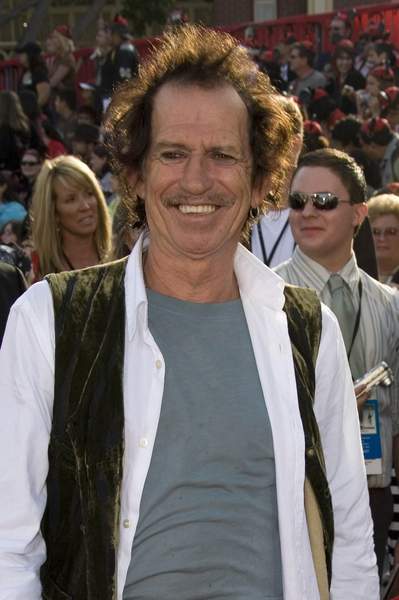 Keith Richards<br>PIRATES OF THE CARIBBEAN: AT WORLD'S END World Premiere