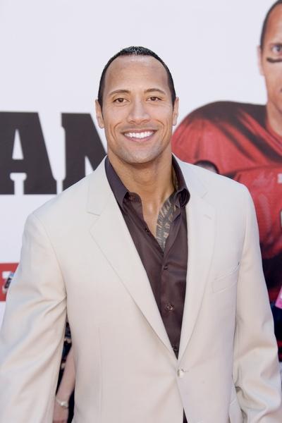 The Rock<br>The Game Plan World Premiere_Red Carpet Arrivals
