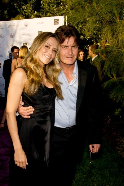 charlie sheen wife brooke. Charlie Sheen, Brooke Mueller