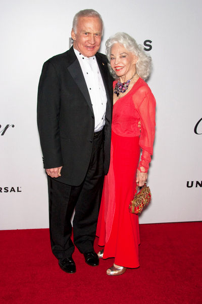 Buzz Aldrin, Lois Aldrin<br>66th Annual Golden Globes NBC After Party - Arrivals