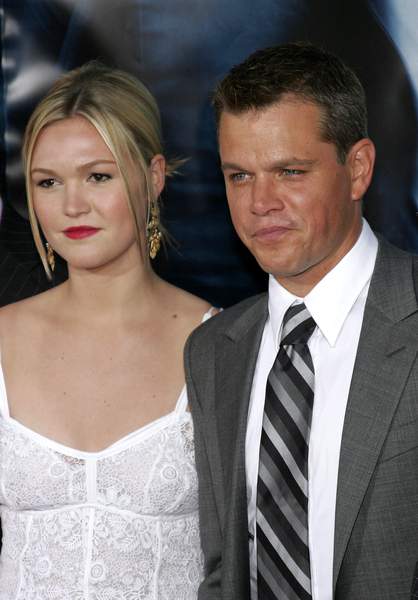 Matt Damon, Julia Stiles<br>The Bourne Ultimatum Los Angeles Premiere