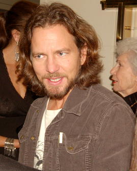 Eddie Vedder<br>22nd Annual Rock and Roll Hall of Fame Induction Ceremony - Backstage