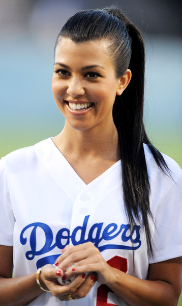 Kourtney Kardashian<br>2009 MLB - Washington Nationals at Los Angeles Dodgers (3-10) - May 6, 2009