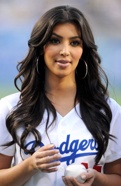 Kim Kardashian<br>2009 MLB - Washington Nationals at Los Angeles Dodgers (3-10) - May 6, 2009