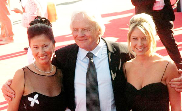 Anthony Hopkins, Stella Arroyave, Lisa Pepper<br>2005 Venice Film Festival - Proof Premiere