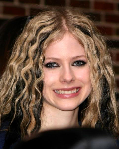 Avril Lavigne<br>David Letterman Taping