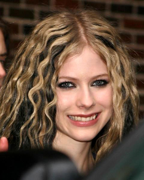 Avril Lavigne<br>David Letterman Taping