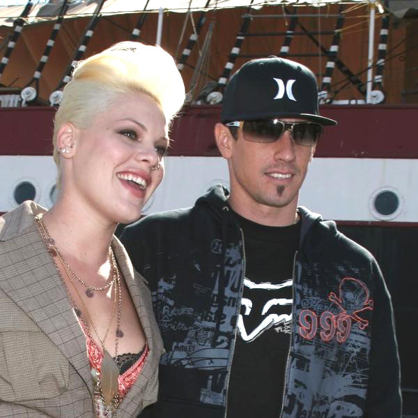 carey hart and pinks wedding. Pink, Carey Hart in Pink and
