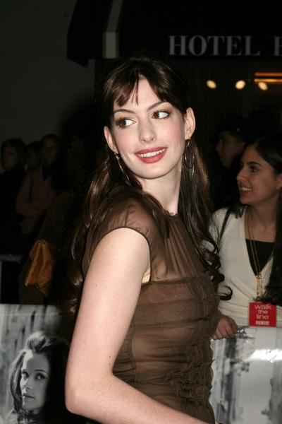 Anne Hathaway<br>Walk The Line New York Premiere - Arrivals