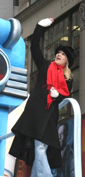 Carrie Underwood<br>2005 Macy's Thanksgiving Day Parade