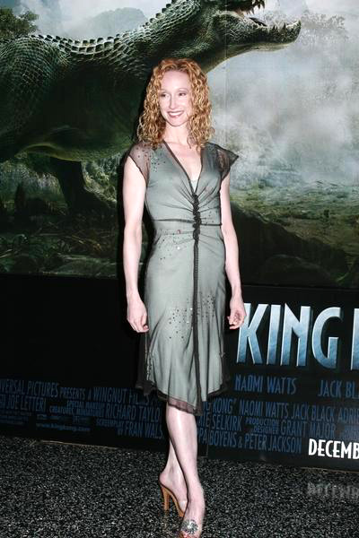 Angela Christian<br>King Kong New York World Premiere - Inside Arrivals