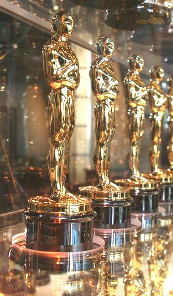 Oscar Statues<br>78th Annual Academy Awards - Oscar Statues on Display in New York