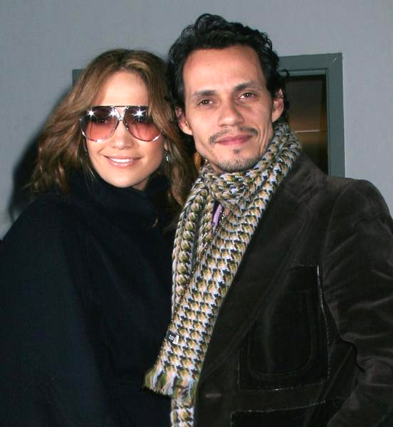 Jennifer Lopez and Marc Anthony 