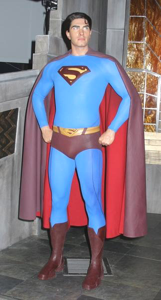 Brandon Routh<br>Brandon Routh Unveils Superman Wax Figure At Madame Tussaud's