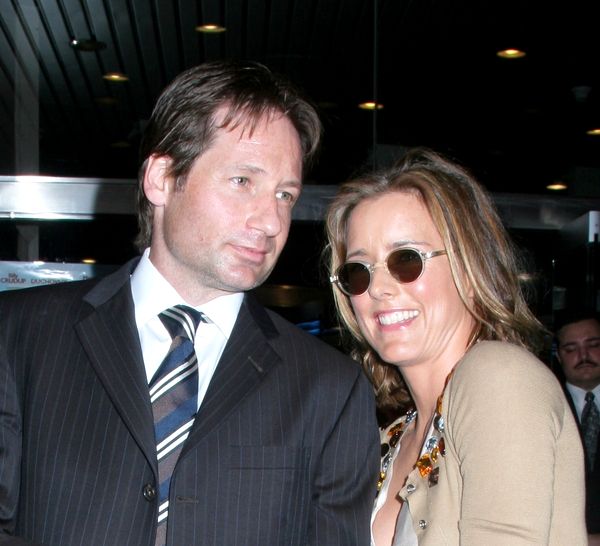 david duchovny and tea leoni 2011. David Duchovny, Tea Leoni