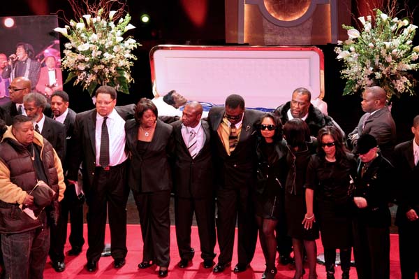 James Brown<br>Memorial Service for James Brown at the Apollo Theatre