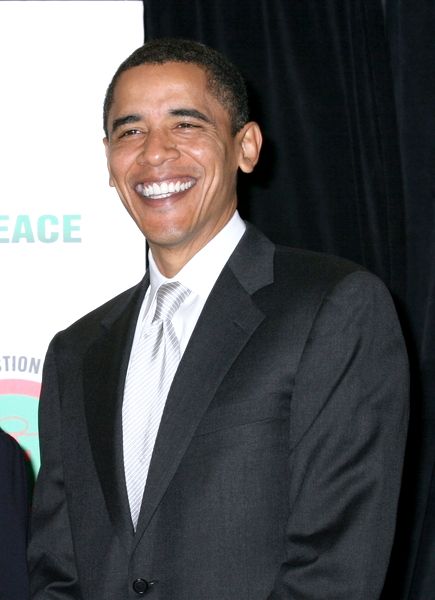 Barack Obama<br>Senator Barack Obama speaks at the Ninth Annual National Action Network Convention in NYC