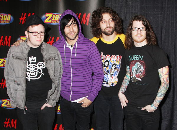 Fall Out Boy<br>Z100 Jingle Ball 2007 - Press Room