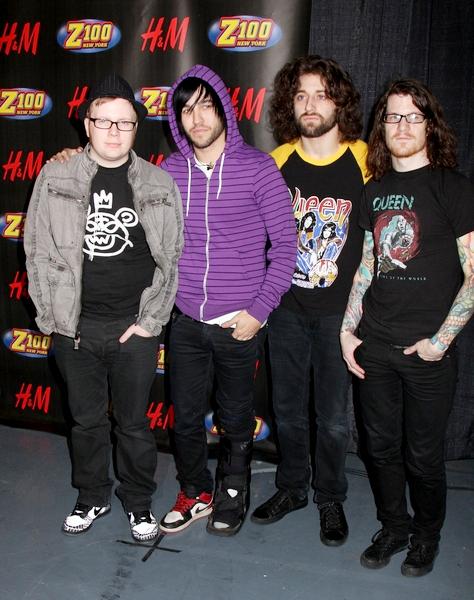 Fall Out Boy<br>Z100 Jingle Ball 2007 - Press Room