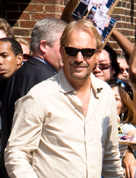 Kevin Costner<br>The Late Show with David Letterman - July 29, 2008 - Arrivals